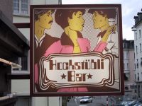 Hockstübli Bar -Leutreklame